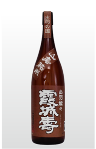山廃純米 霞城寿 1.8l